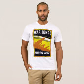 Oorlogsvijvers ~ Diervoeders de Pistolen T-shirt (Voorkant volledig)