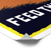 Oorlogsvijvers voeden de Pistolen — WW1 Poster (Hoek)