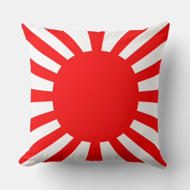 Oorlogsvlag van het imperiale Japanse leger Kussen (Voorkant)