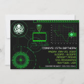 Oorlogsvliegtuig, 5x7 uitgenodigd kaart (Voorkant)