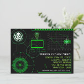 Oorlogsvliegtuig, 5x7 uitgenodigd kaart (Staand voorkant)