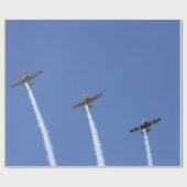 Oorlogsvliegtuig Cadeaupapier (Vlak)