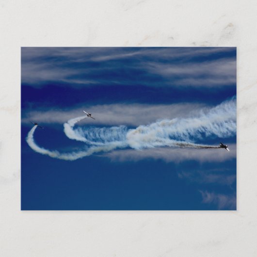 Oorlogsvliegtuigen Briefkaart (Voorkant)