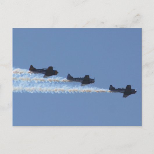 Oorlogsvliegtuigen Briefkaart (Voorkant)