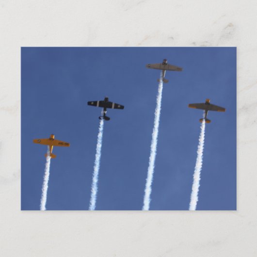 Oorlogsvliegtuigen Briefkaarten (Voorkant)