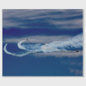 Oorlogsvliegtuigen Cadeaupapier (Vlak)