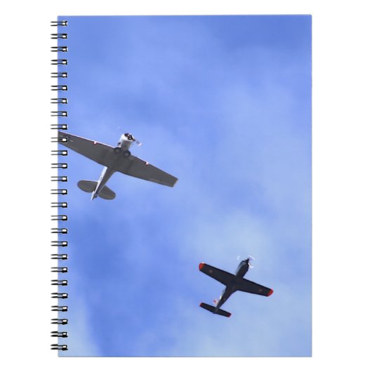 Oorlogsvliegtuigen Notitieboek (Voorkant)