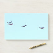 Oorlogsvliegtuigen Post-it® Notes (Op bureau)