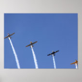 Oorlogsvliegtuigen Poster (Voorkant)