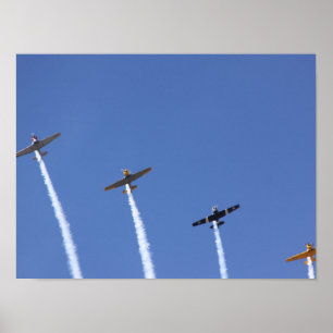 Oorlogsvliegtuigen Poster