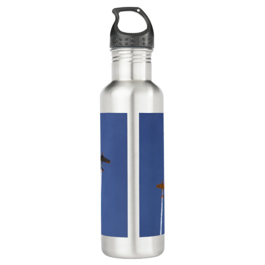 Oorlogsvliegtuigen Waterflesje Waterfles (Achterkant)