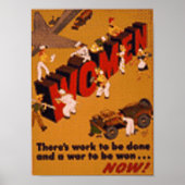 oorlogsvrouwen poster (Voorkant)