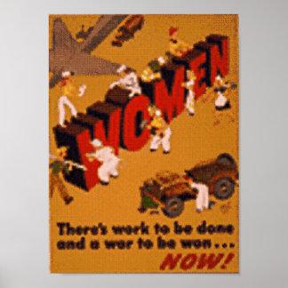 oorlogsvrouwen poster