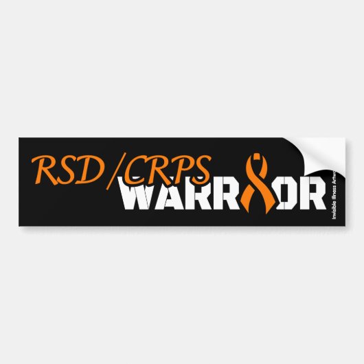 OORLOGVOERDER...RSD/CRPS BUMPERSTICKER (Voorkant)