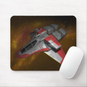 oorlogvogel muismat (Met muis)