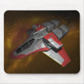 oorlogvogel muismat (Voorkant)