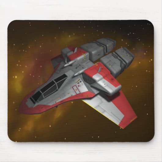 oorlogvogel muismat (Voorkant)