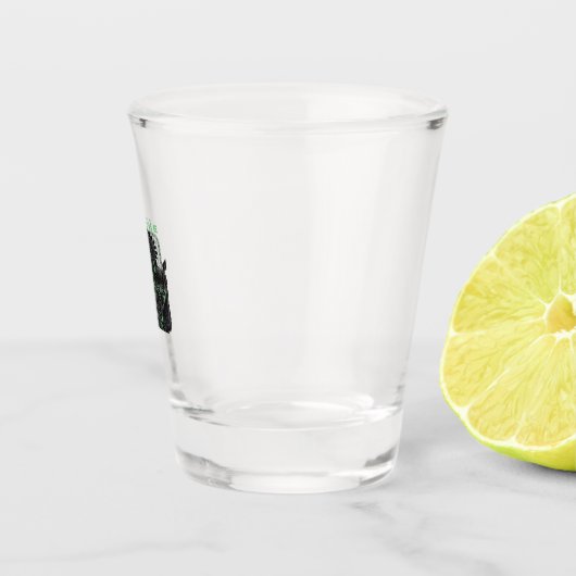 oorpijn shot glas (Rechts)