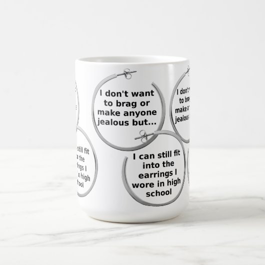 oorringen geschikt voor Funny Mug Koffiemok (Center)
