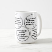 oorringen geschikt voor Funny Mug Koffiemok (Voorkant rechts)