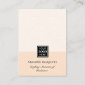 oorscherm visitekaartje (Voorkant)