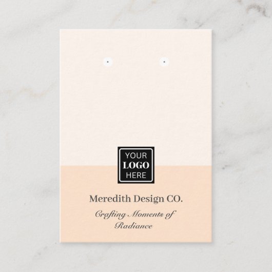 oorscherm visitekaartje (Voorkant)