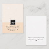 oorscherm visitekaartje (Voorkant / Achterkant)