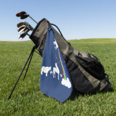 Oorsprong Golfhanddoek (Groen)