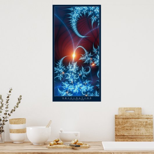 Oorsprong Poster (Keuken)