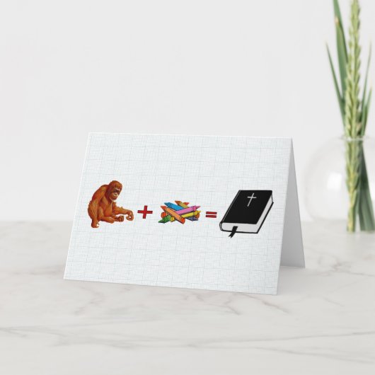 Oorsprong van de Bijbel Kaart (Voorkant)