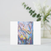 Oorsprong van de soort (abstract expressionisme) briefkaart (Staand voorkant)