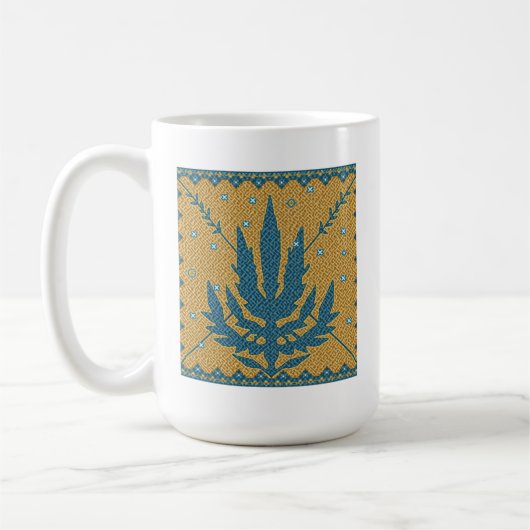 Oorsprong van het einde van de Oekraïense oorlog Koffiemok (Links)