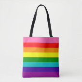 Oorspronkelijk 8-stripe tote bag (Voorkant)
