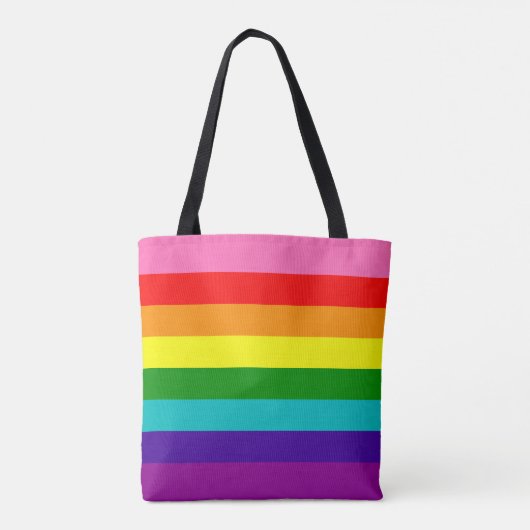 Oorspronkelijk 8-stripe tote bag (Achterkant)
