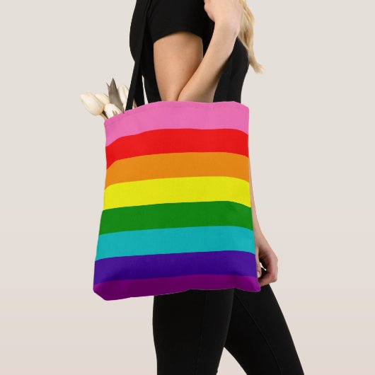 Oorspronkelijk 8-stripe tote bag (Dichtbij)