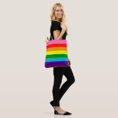 Oorspronkelijk 8-stripe tote bag (Op model)