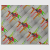 Oorspronkelijk Abstract kunstwerk Cadeaupapier (Vlak)