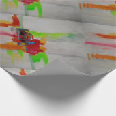 Oorspronkelijk Abstract kunstwerk Cadeaupapier (Hoek)