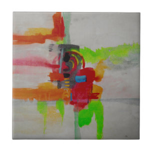 Oorspronkelijk Abstract kunstwerk Tegeltje