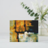 Oorspronkelijk Abstract schilderen Briefkaart (Staand voorkant)