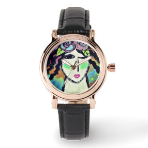 Oorspronkelijk Abstract schilderen Horloge