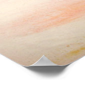 Oorspronkelijk Abstract schilderen Kunstmatig Post Poster (Hoek)