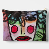 Oorspronkelijk Abstract schilderen van een vrouw Etui (Achterkant)