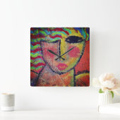 Oorspronkelijk Abstract schilderen Vierkante Klok (Huis)