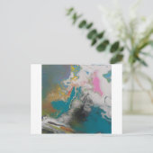 Oorspronkelijk Abstract Storm van het Wind van Tor Briefkaart (Staand voorkant)