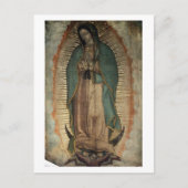 Oorspronkelijk Afbeelding van onze dame van Guadal Briefkaart (Voorkant)