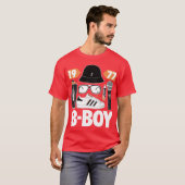 Oorspronkelijk B-Boy MC DJ Hip Hop Graffiti Breaki T-shirt (Voorkant volledig)