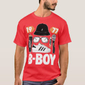 Oorspronkelijk B-Boy MC DJ Hip Hop Graffiti Breaki T-shirt (Voorkant)