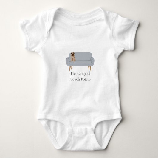 Oorspronkelijk Baby van de couche Romper (Voorkant)
