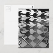 Oorspronkelijk beroemde tekening "dag en nacht" briefkaart (Voorkant / Achterkant)